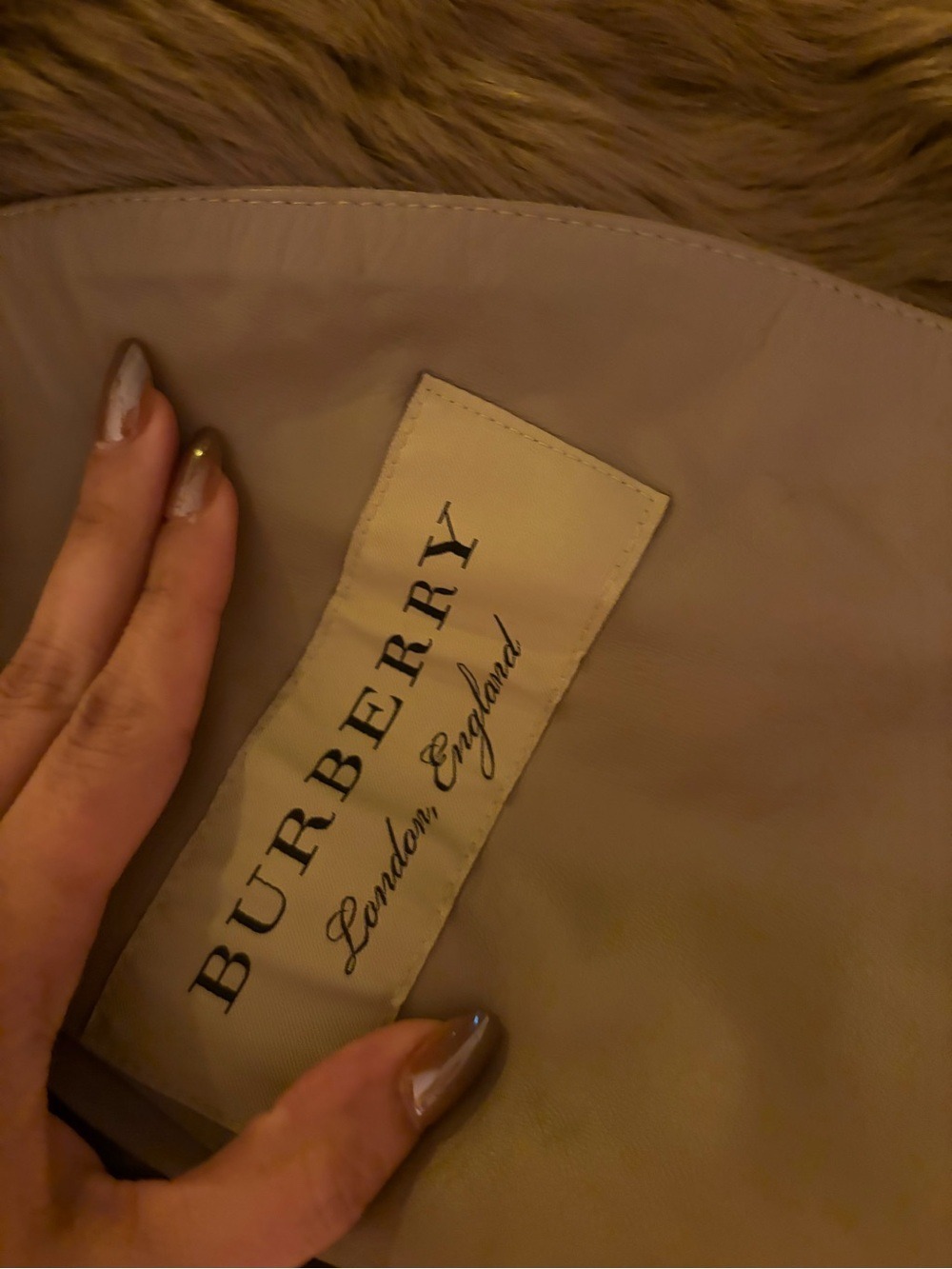 Burberry London Camel Lamb Shearling Long Coat US 2 Made in Italy - Picture 12 of 16